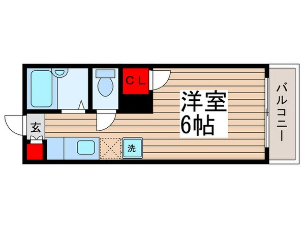 鈴木ハイツＡの物件間取画像